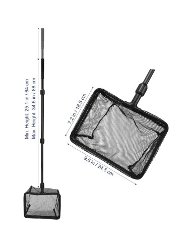 Red de Pesca POPETPOP Telescópica para Acuario 0.9m