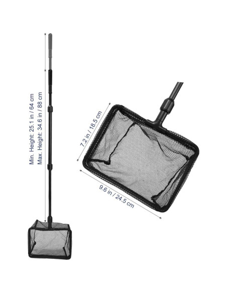 Red de Pesca POPETPOP Telescópica para Acuario 0.9m