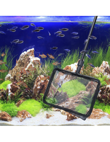 Red de Pesca POPETPOP Telescópica para Acuario 0.9m