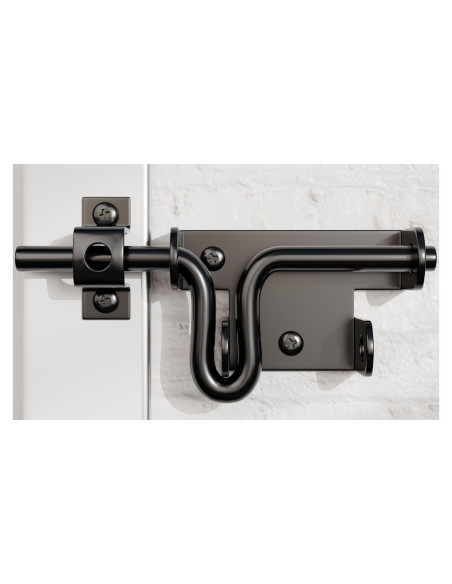 Cerradura Deslizante HILLMASTER para Puerta de Madera 16.19 cm