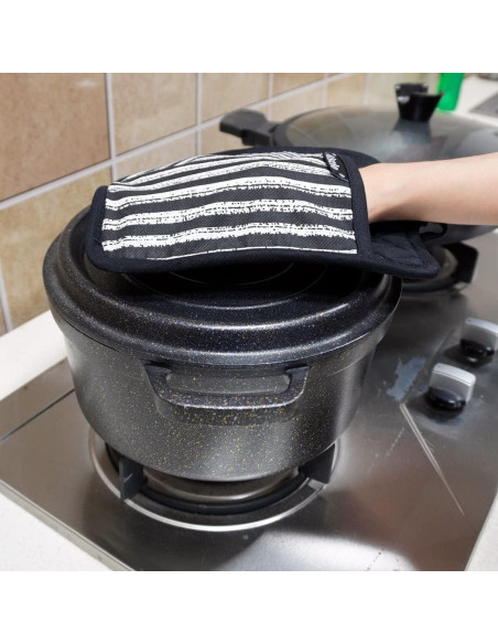 Juego de Agarraderas de Silicona Alselo 3 Piezas Antideslizantes Juego de Agarraderas de Silicona Alselo 3 Piezas Antideslizantes