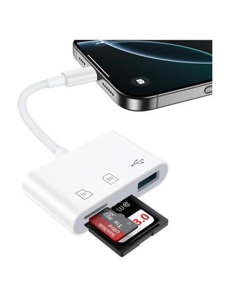 Lector de Tarjetas SD USB-C iHoto para Samsung y iPhone