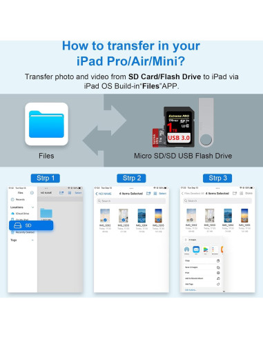 Lector de Tarjetas SD USB-C iHoto para Samsung y iPhone