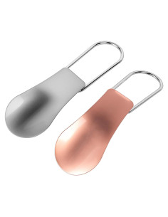Tiradores de Zapatos de Metal Plegables 14.5 cm - EYIWEITING - Paquete de 2