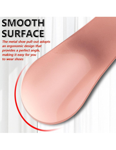 Tiradores de Zapatos de Metal Plegables 14.5 cm - EYIWEITING - Paquete de 2