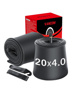 Paquete de 2 Tubos Internos Vancom 20x4.0 Válvula Schrader