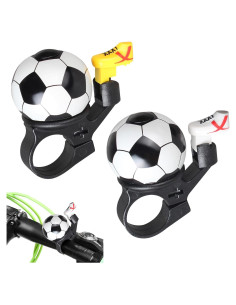 Timbre de Bicicleta Kakalote 2pcs Diseño Fútbol Sonido Claro