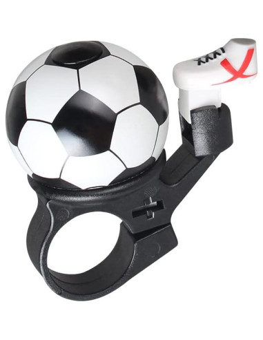 Timbre de Bicicleta Kakalote 2pcs Diseño Fútbol Sonido Claro