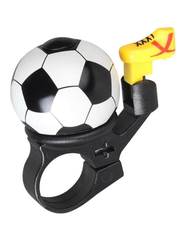 Timbre de Bicicleta Kakalote 2pcs Diseño Fútbol Sonido Claro