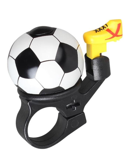 Timbre de Bicicleta Kakalote 2pcs Diseño Fútbol Sonido Claro