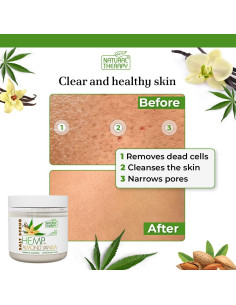 Exfoliante Corporal Natural Salud y Belleza Cristalina 660g 2