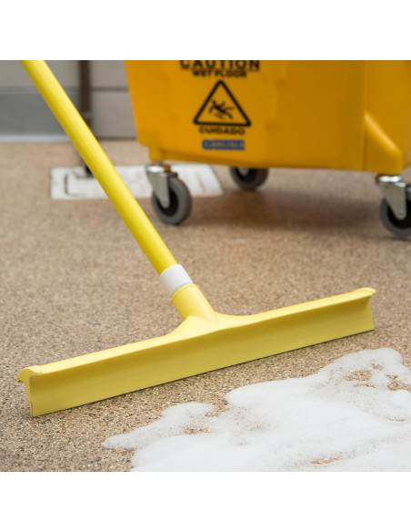 Limpiaparabrisas de Piso Sparta 50.8 cm Cuchilla de Goma Amarillo
