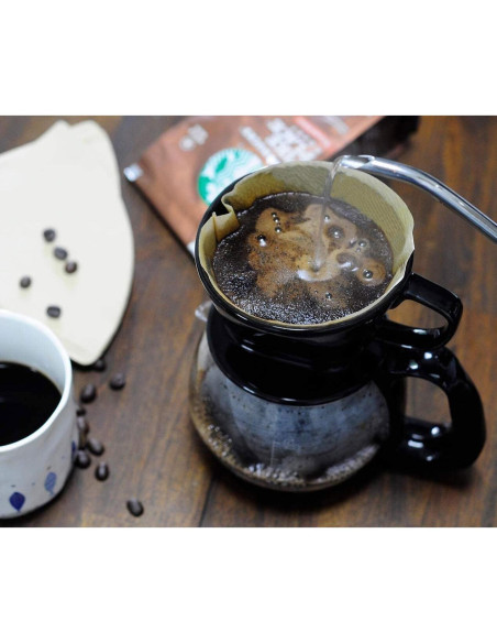 Filtro de Café Cono Irekamons 200 Unidades 8-12 Tazas Papel Natural