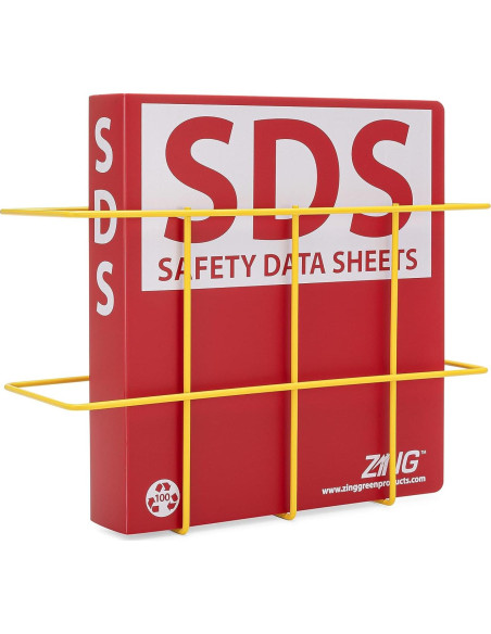 Soporte de Pared para Documentos SDS Zing 7199 Amarillo 22.9x35.6 cm