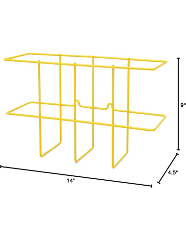 Soporte de Pared para Documentos SDS Zing 7199 Amarillo 22.9x35.6 cm