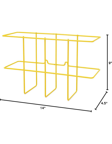 Soporte de Pared para Documentos SDS Zing 7199 Amarillo 22.9x35.6 cm