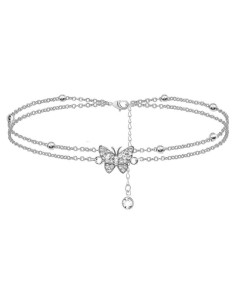 Tobillera Ajustable de Acero Titanio Widely Beil Mariposa 63cm