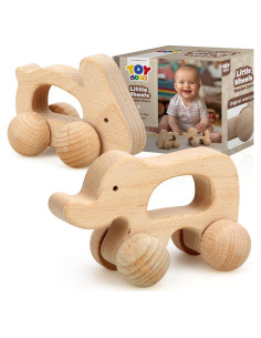 Conjunto de Coches de Juguete de Madera TOY Life - Animales