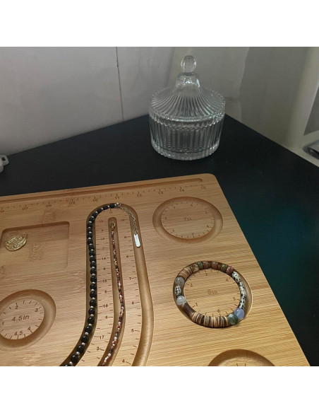 Tabla de cuentas Sinzkarb para pulseras y collares DIY 42x29cm