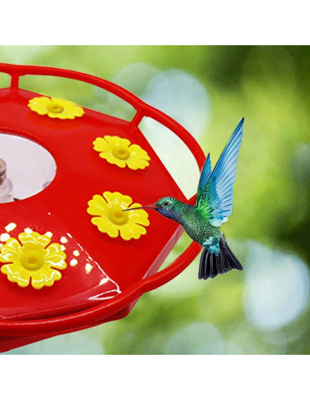 30 Piezas Repuesto Alimentador Colibrí Jinshining Amarillo 3cm