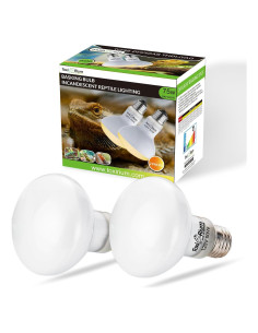 Lámpara de Calor UVA UVB ToxiRium 75W para Reptiles - 2pcs