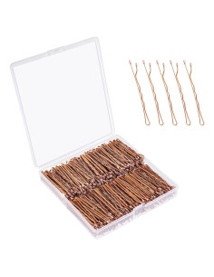 Horquillas para Cabello DF DUALFERV 360 Pcs 5.08 cm Doradas