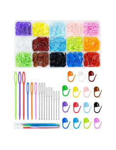 Marcadores de Puntos FIVEIZERO 220 Piezas con Agujas de Coser