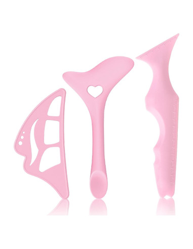 Set de Plantillas de Delineador de Ojos DAGEDA - 3 Piezas Silicona