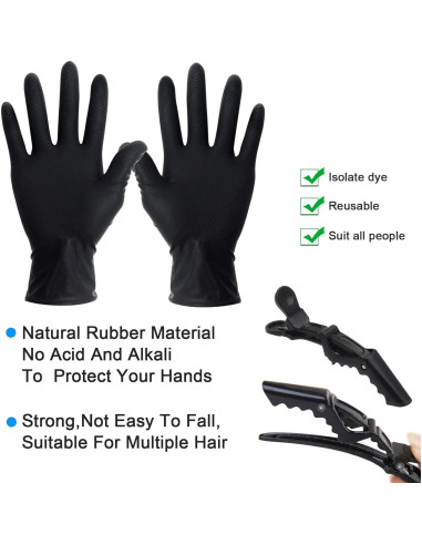 Kit de Teñido de Cabello Profesional CREATESTAR 15 Piezas