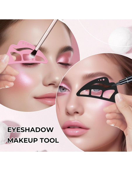 Set de Plantillas de Delineador de Ojos DAGEDA - 3 Piezas Silicona