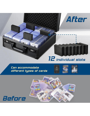 Caja de Almacenamiento de Tarjetas Boldblox 600+ Toploaders