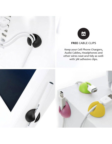 Manga de Gestión de Cables Pro-Master 160 cm Ajustable Neopreno