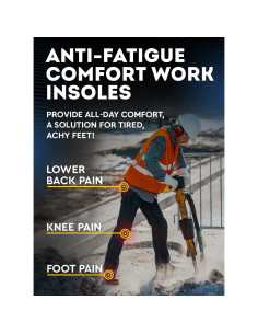 Plantillas Ortopédicas CRUVHEAL Antifatiga XXL - Arco Neutral 2