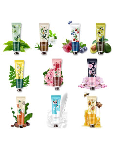 Set de 10 Crema de Manos Hidratante LZYLLS 30ml Viaje