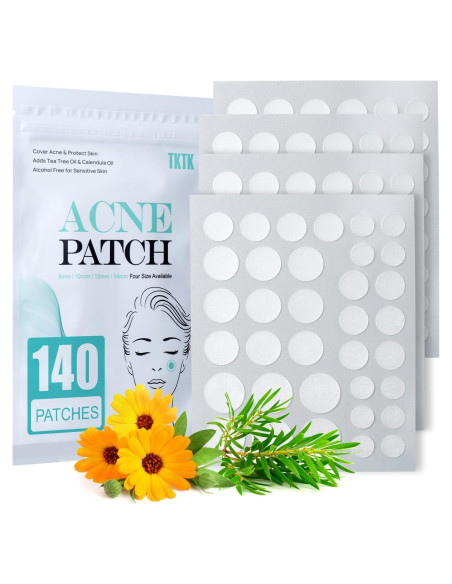 Parches para Granos TKTK - 140 Unidades Hidrocoloide