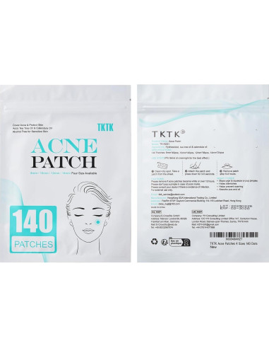 Parches para Granos TKTK - 140 Unidades Hidrocoloide