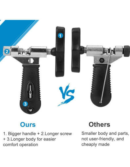 Kit de Herramientas para Reparación de Cadenas de Bicicleta A AKRAF