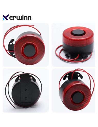 Alarma de Respaldo KERWINN TZ-Backup 24V 105DB con Luz LED