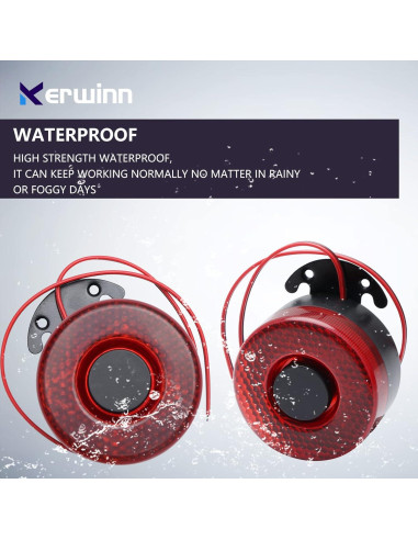 Alarma de Respaldo KERWINN TZ-Backup 24V 105DB con Luz LED