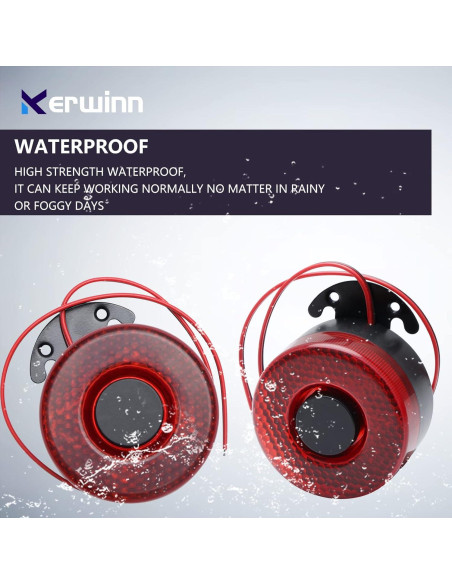 Alarma de Respaldo KERWINN TZ-Backup 24V 105DB con Luz LED