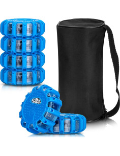 CICMOD Kit de Luces de Emergencia LED Azul - 6 Piezas 2