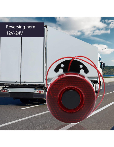 Alarma de Respaldo KERWINN TZ-Backup 24V 105DB con Luz LED