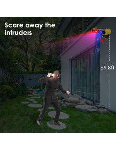 Alarma de Movimiento Solar HULPPRE - 4 Modos y 13 Sonidos 2