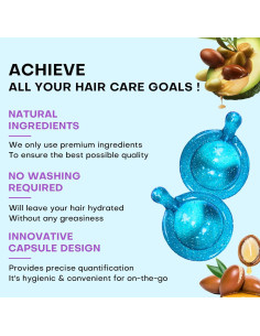 Cápsulas de Suero para Cabello Permotary 100PCS - Aceites y Vitaminas 2