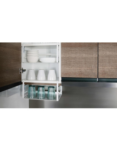 Organizador Bajo Estante Nxconsu 2 Pack Blanco 13.6 kg