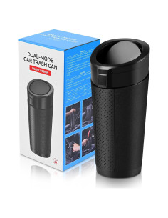 Bote de Basura para Auto Hiitytin Negro 8.4x6.6x18.5cm