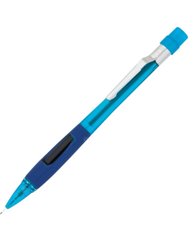 Lápiz Mecánico Pentel PD345BP2K6 0.5 mm Humo/Azul 2/Paq