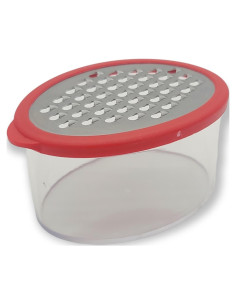 Mini Rallador con Contenedor Handy Housewares - Acero Inoxidable