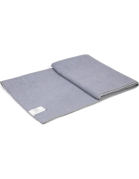 Toalla de Yoga Antideslizante Evolution Earth 185x66cm Gris