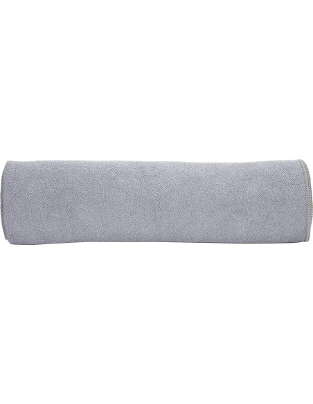 Toalla de Yoga Antideslizante Evolution Earth 185x66cm Gris
